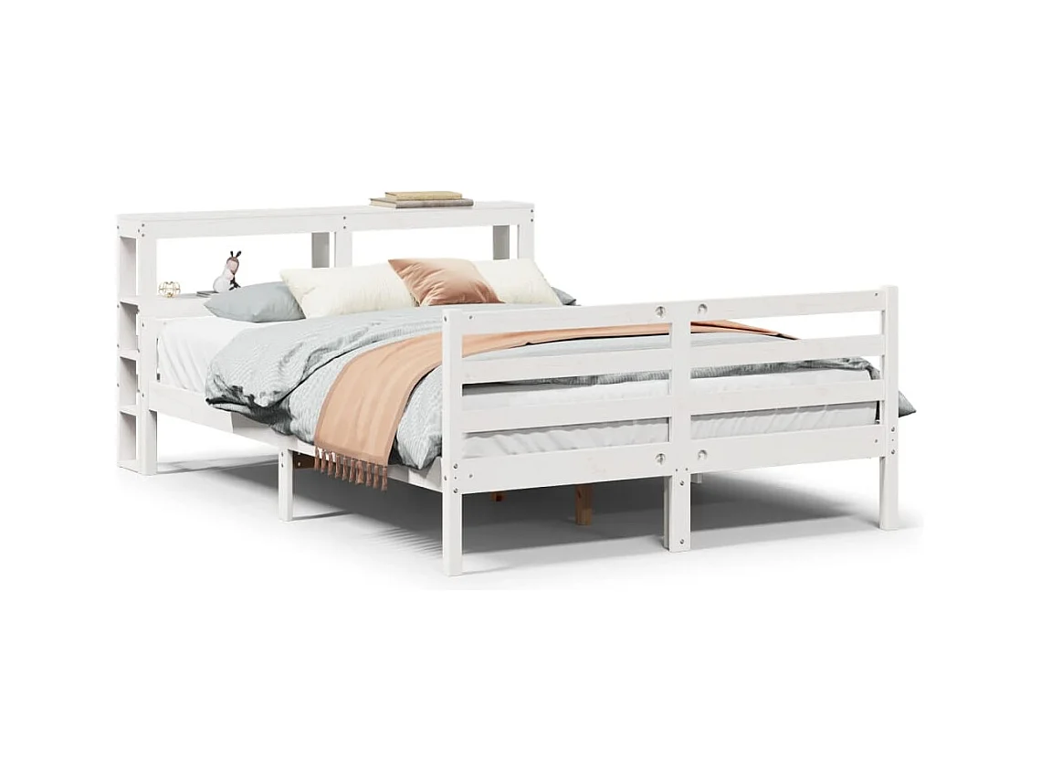 Struttura letto con testiera senza materasso 160x200 cm