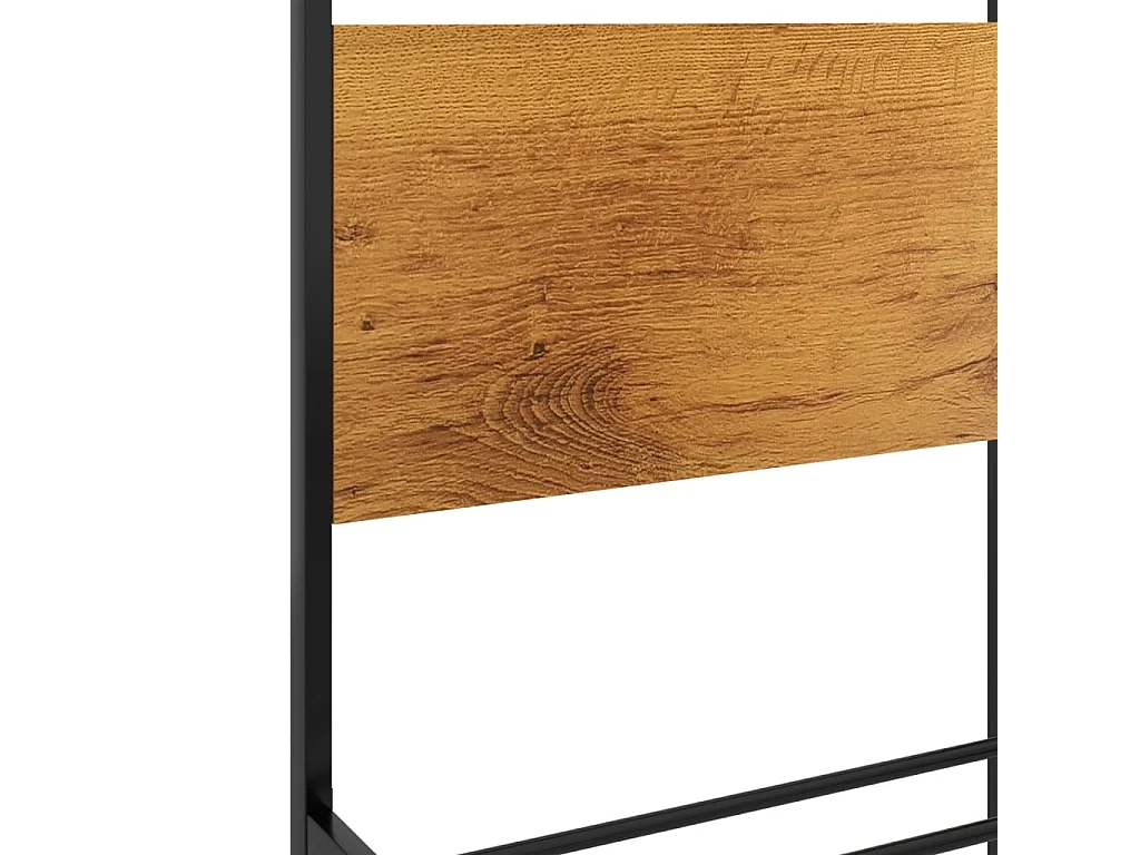 Struttura letto in metallo senza materasso 200x200 cm