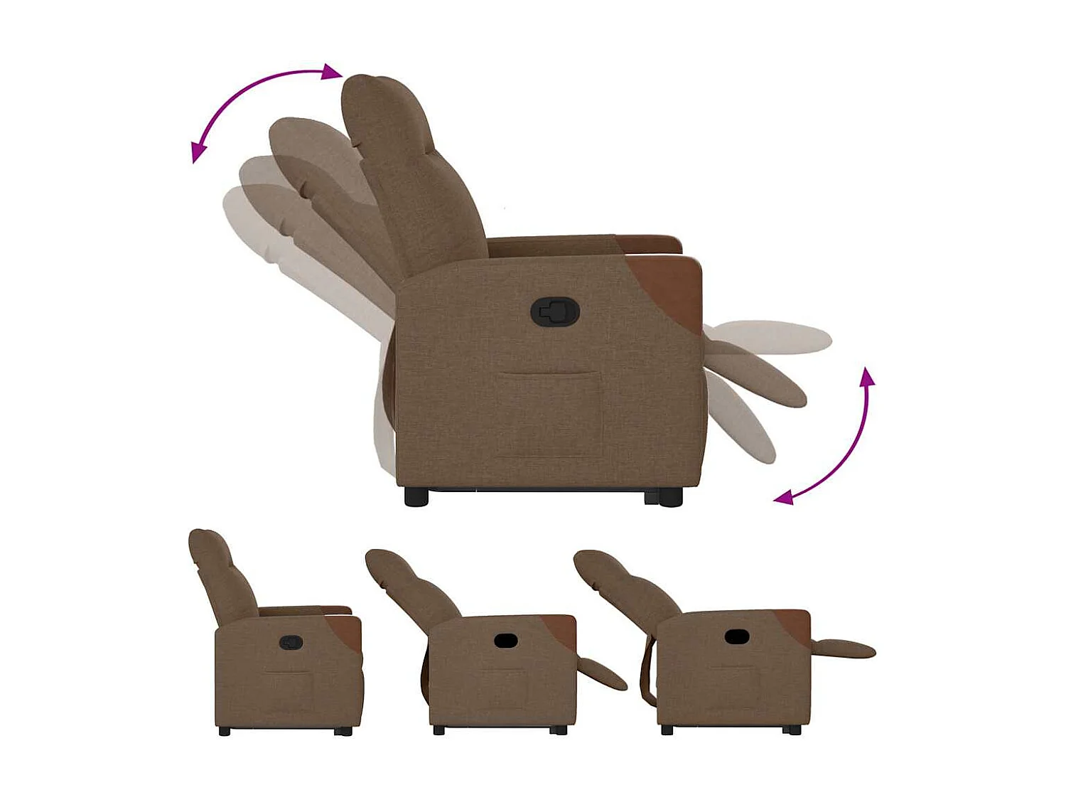 Struttura letto senza materasso in legno massello di pino 160x200 cm