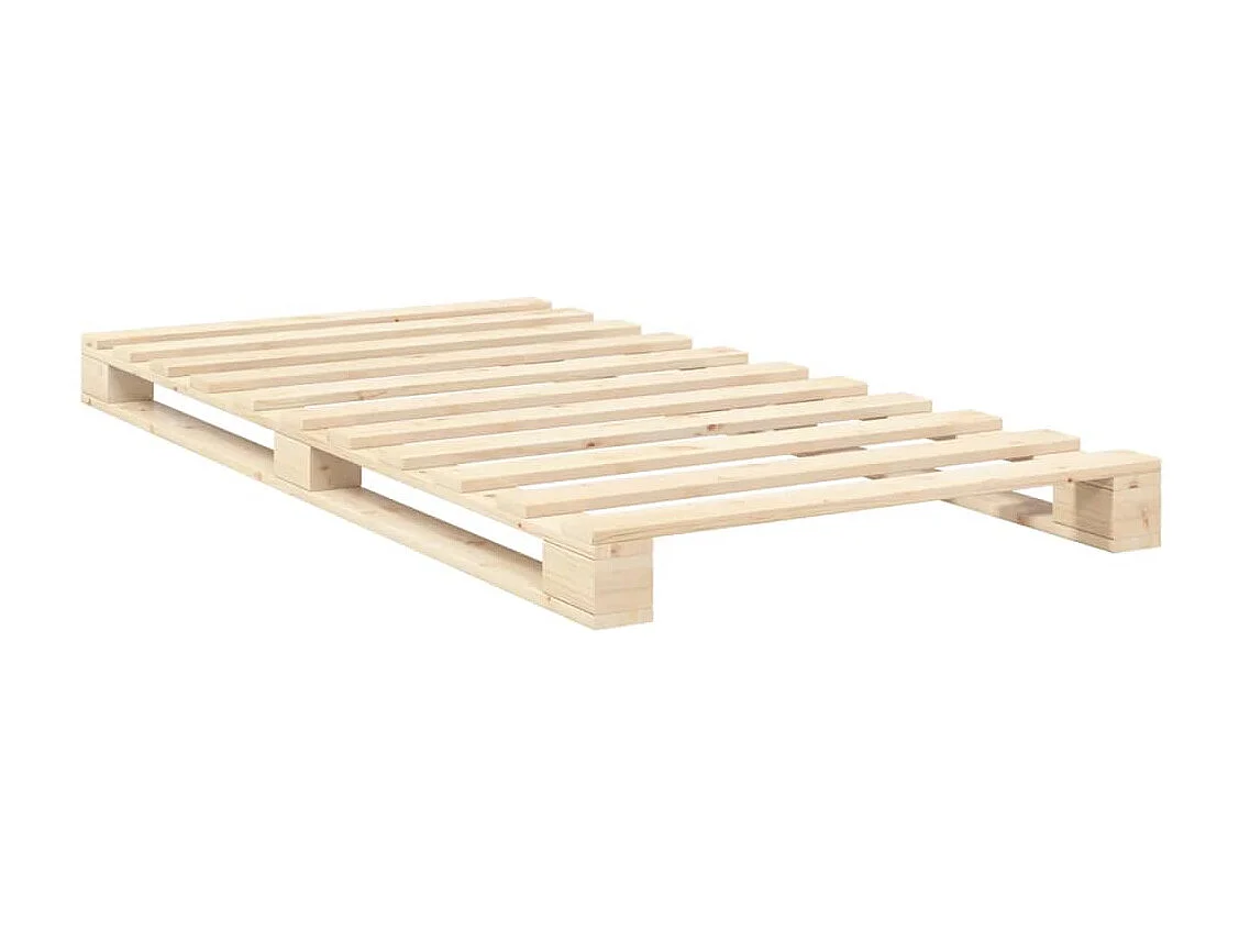 Struttura letto senza materasso con testiera 100x200 cm