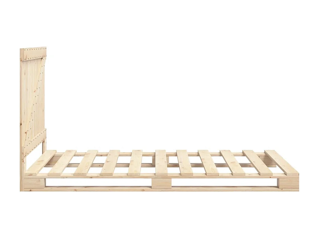 Struttura letto senza materasso con testiera 100x200 cm