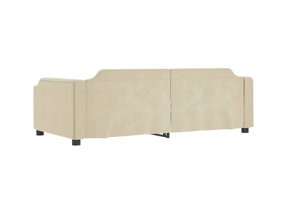 Dagbed met onderschuifbed en lades zonder crème matras 90x200cm