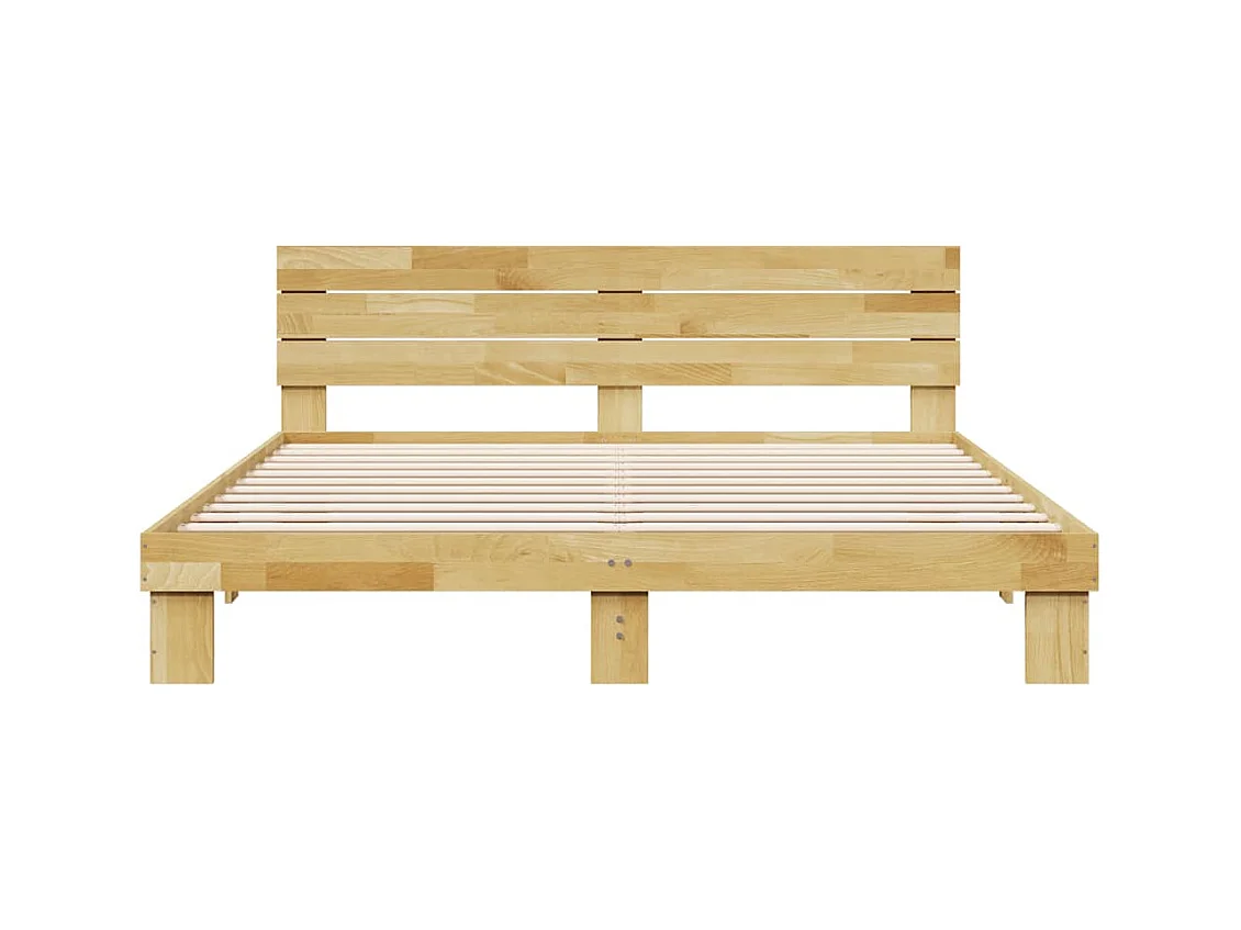 Struttura letto con testiera senza materasso 180 x 200 cm