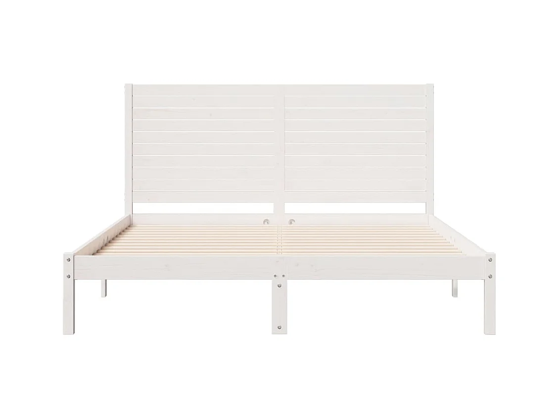 Extra lang bedframe zonder matras 160x220 cm massief hout