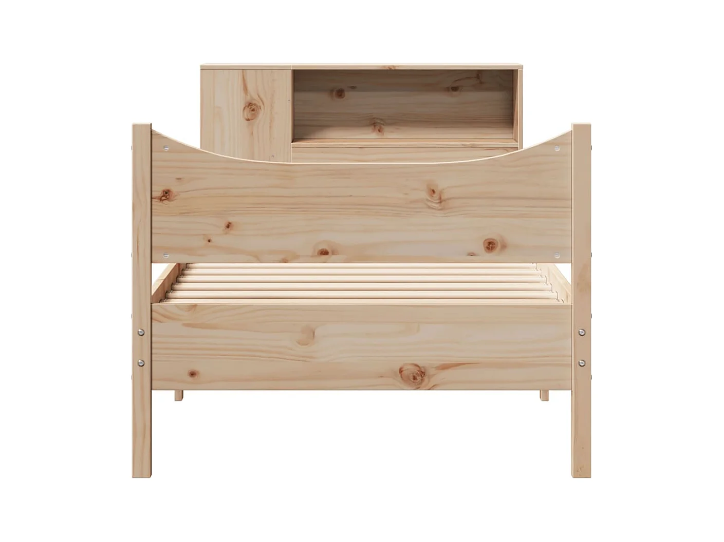 Bedframe zonder matras 75x190 cm massief grenenhout