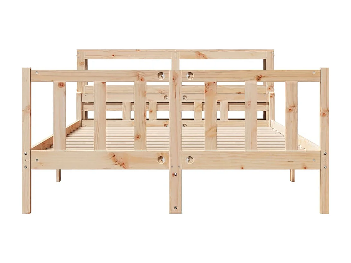 Bedframe zonder matras 160x200 cm massief grenenhout