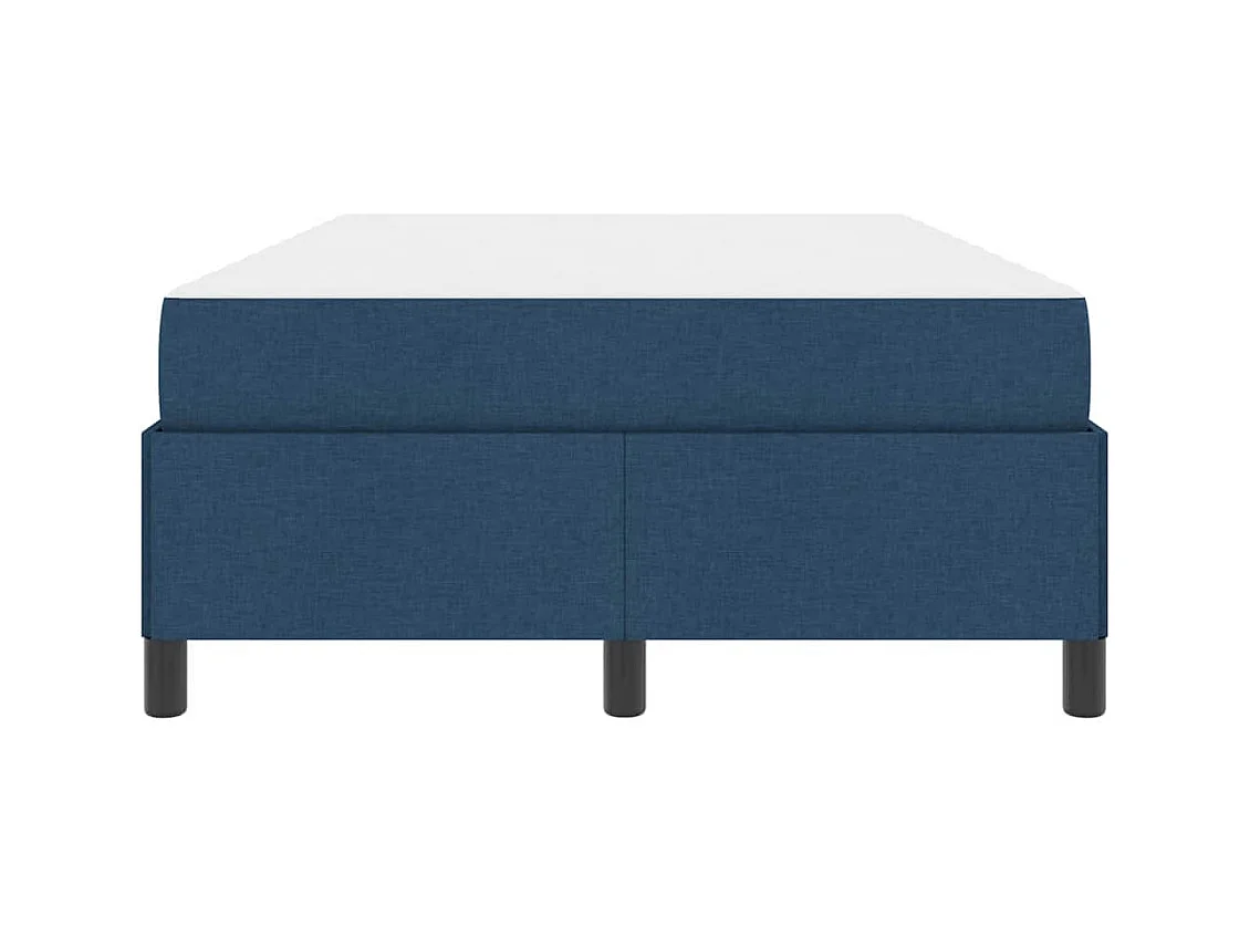 Letto Box Spring blu e nero 120 x 200 cm