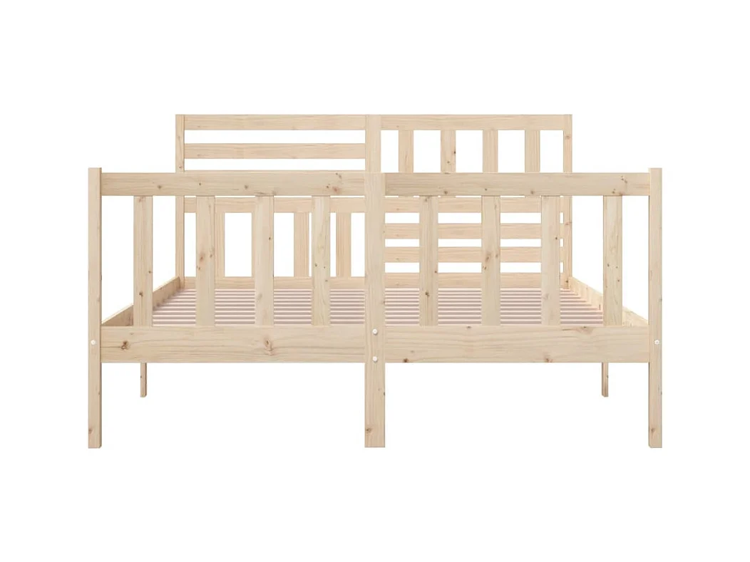 Massivholzbettgestell ohne Matratze 160x200 cm