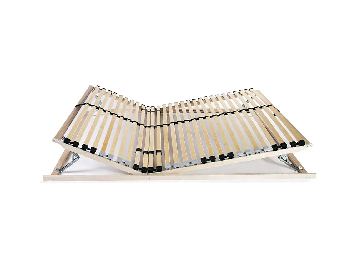 Rete a doghe senza materasso con 28 doghe 7 zone 140x200 cm