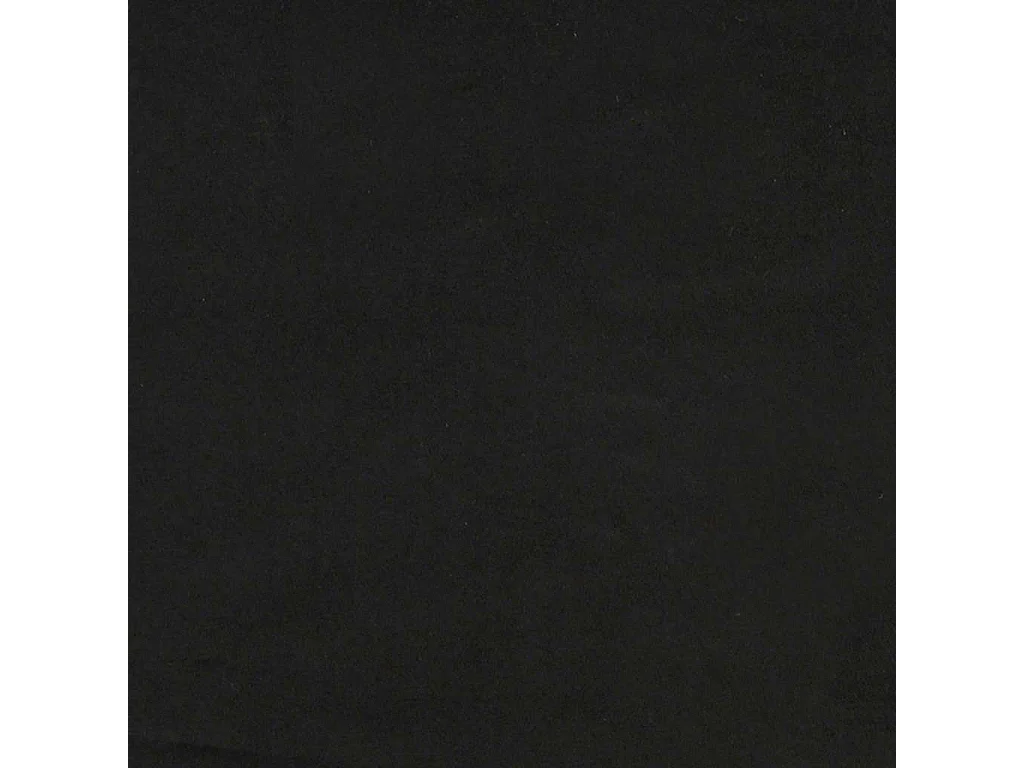 Struttura letto senza materasso nero 180x200 cm velluto