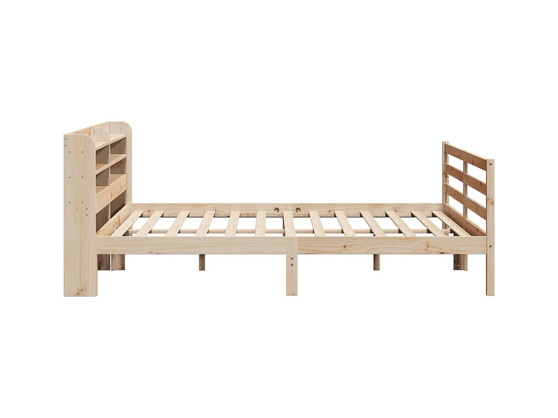 Bedframe met hoofdbord zonder matras 200x200 cm