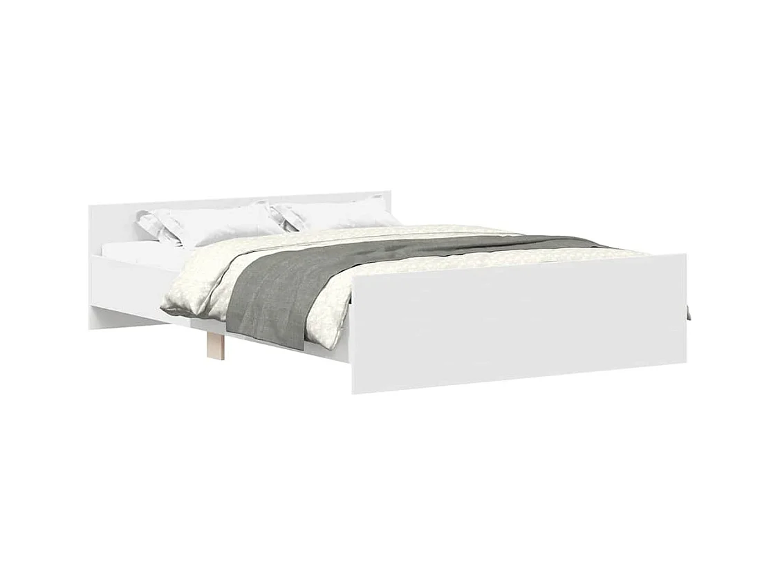 Bedframe zonder matras wit 150x200 cm