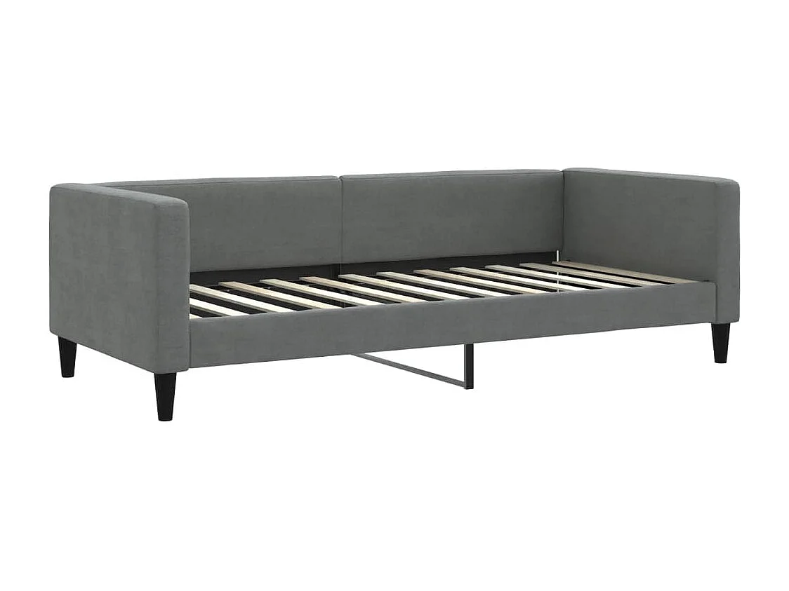 Divano letto con rotelle e cassetti senza materasso 100x200 cm