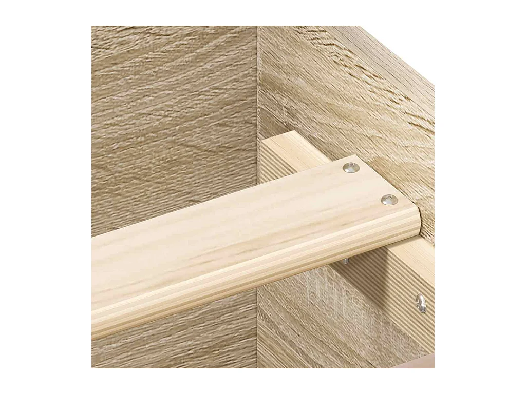 Bettgestell ohne Matratze Sonoma Eiche 160x200 cm