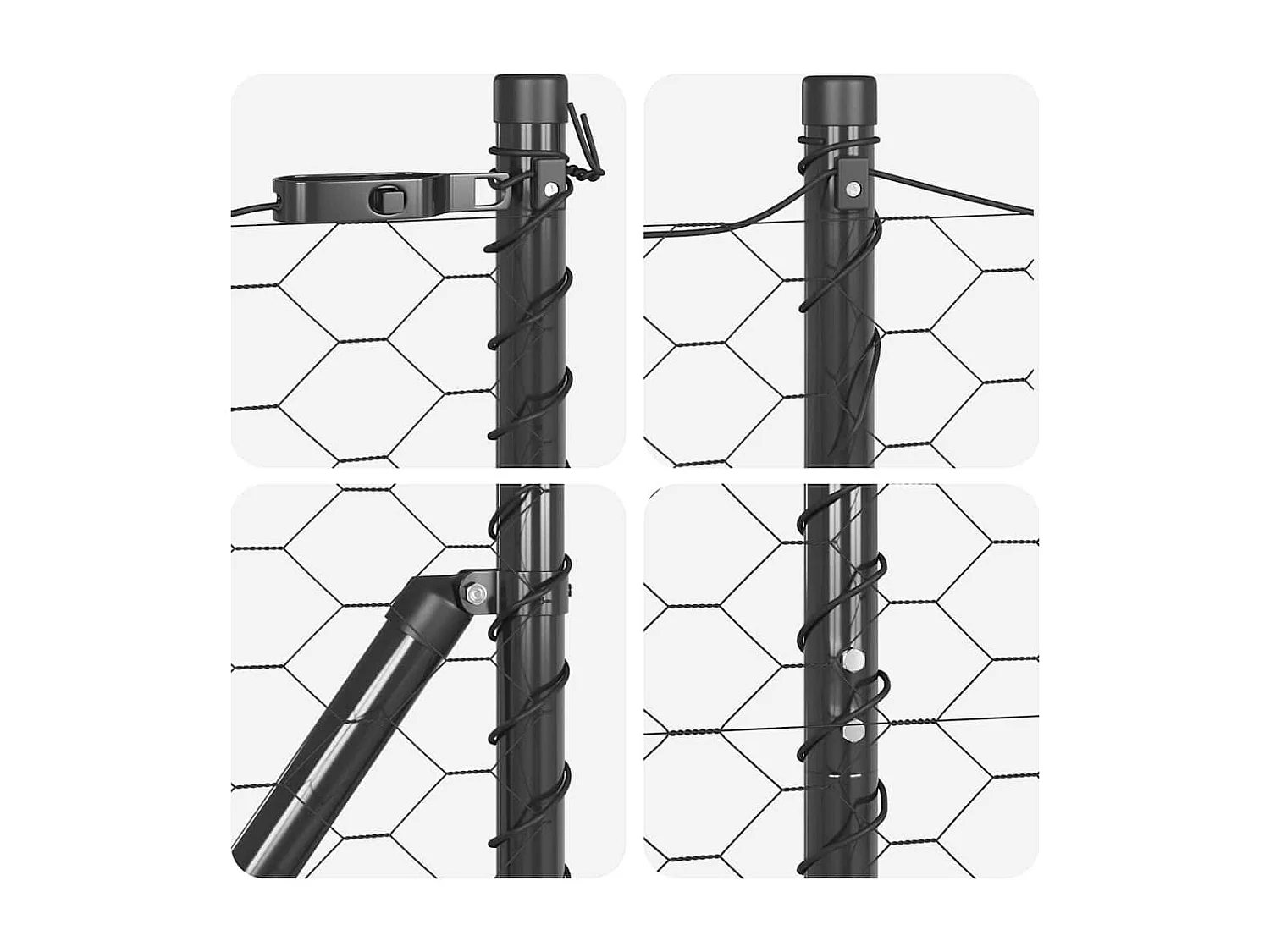 Cadre de lit sans matelas bois de pin massif 120x200 cm