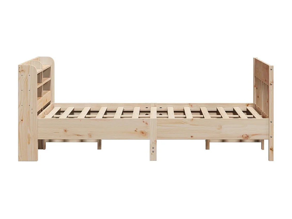 Struttura letto senza materasso 140x200 cm in legno massello di pino