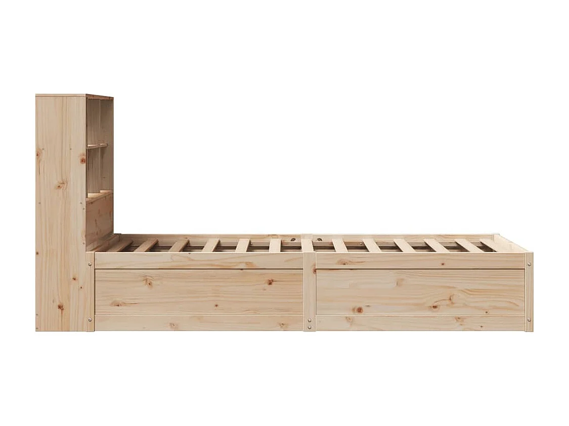 Struttura letto senza materasso 90x200 cm in legno massello di pino