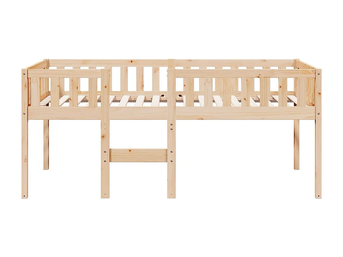 Cama infantil sin colchón 90x190 cm madera maciza de pino
