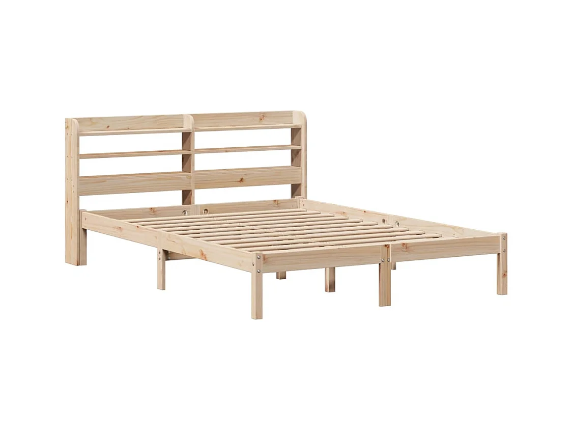 Bedframe zonder matras 120x190 cm massief grenenhout