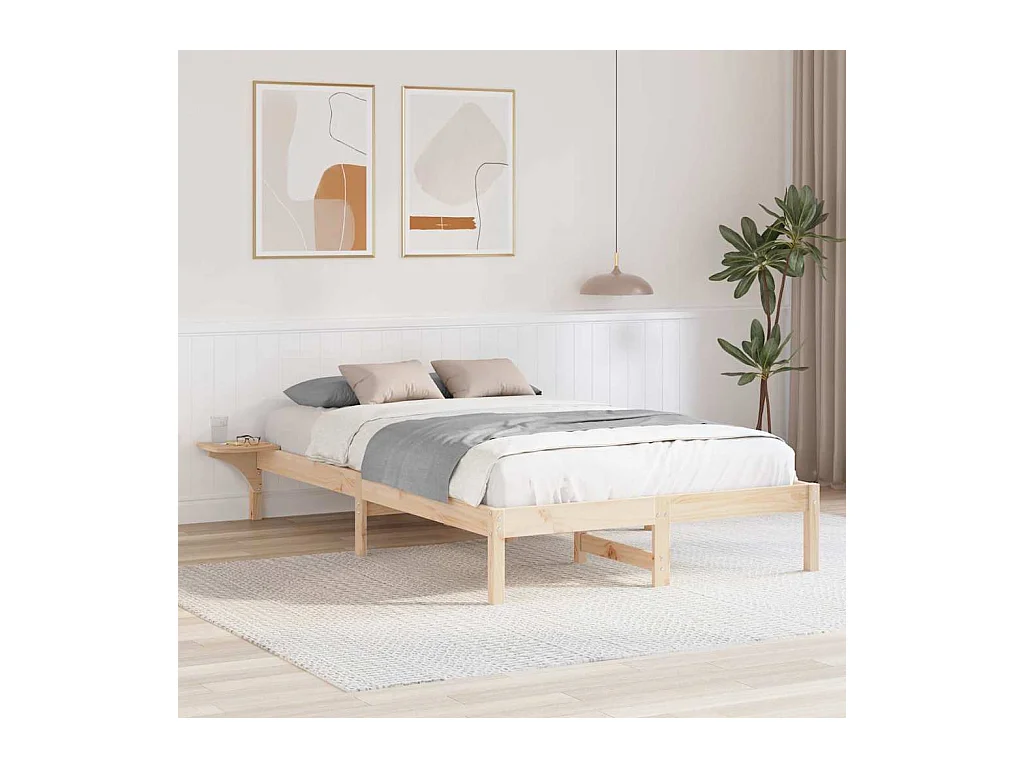 Bruin bedframe 120 x 200 cm Bruin