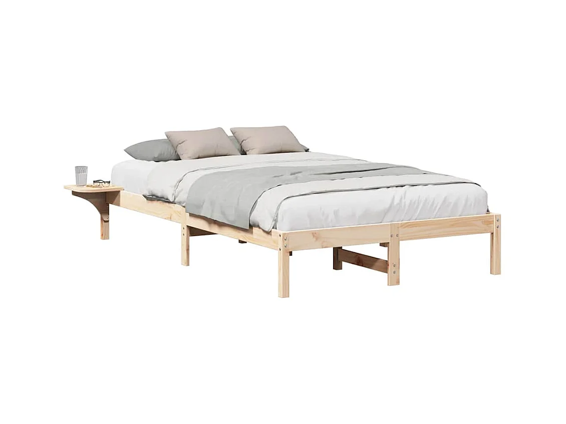 Bruin bedframe 120 x 200 cm Bruin