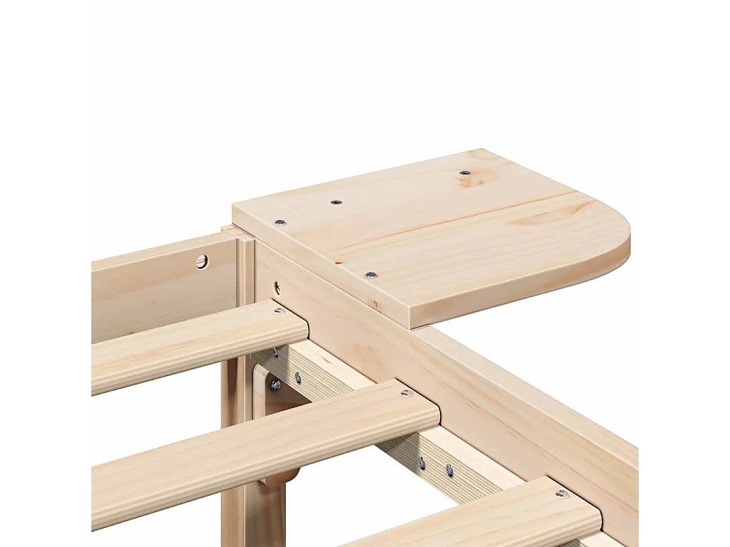 Bruin bedframe 120 x 200 cm Bruin