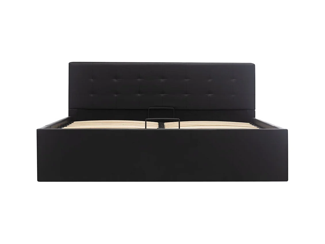 Struttura letto con contenitore idraulico 140x200 cm ecopelle