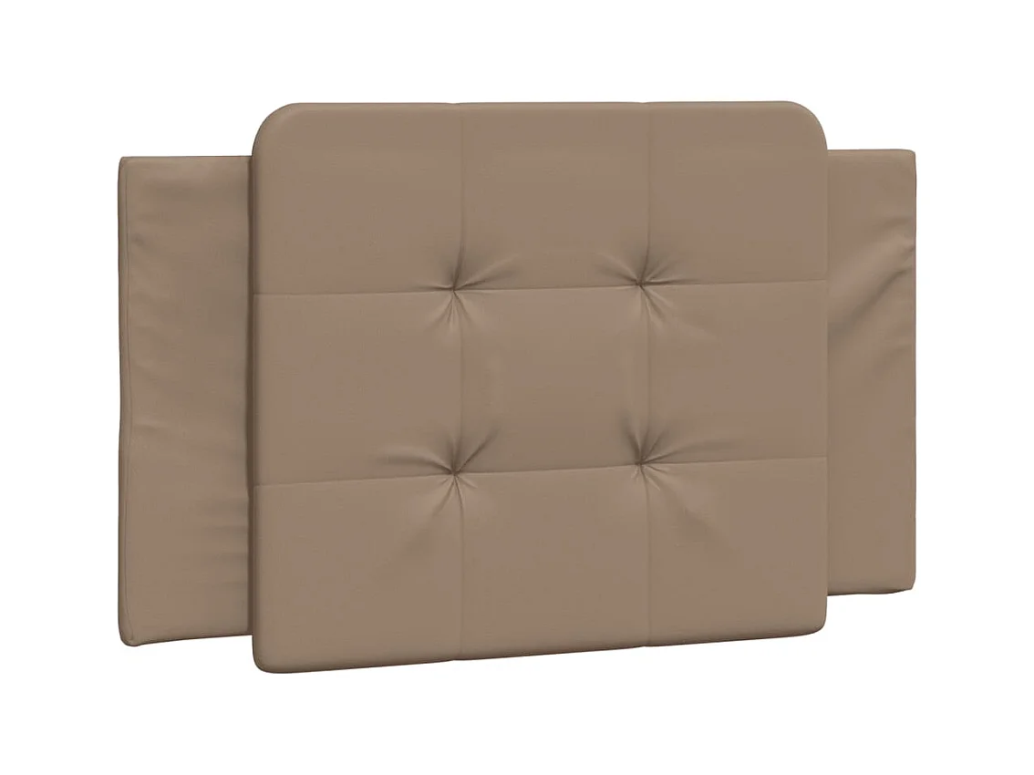 Letto con materasso cappuccino 100x200 cm similpelle