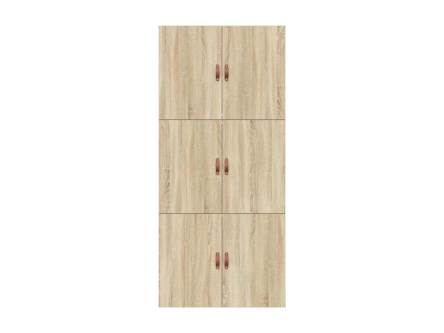 Sonoma Eiken Bedframe 80 x 200 cm Bewerkt Hout