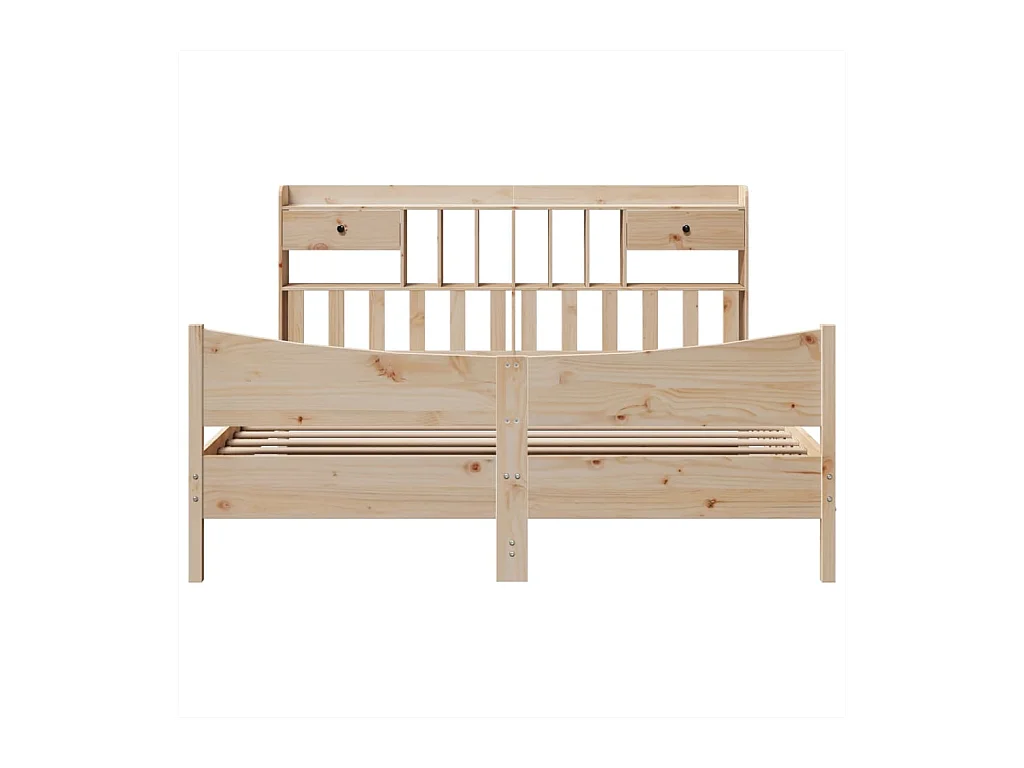 Bedframe zonder matras 180x200 cm massief grenenhout