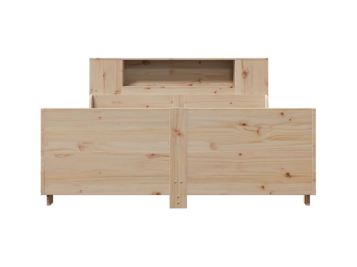 Bettgestell ohne Matratze 135x190 cm Massivholz Kiefer