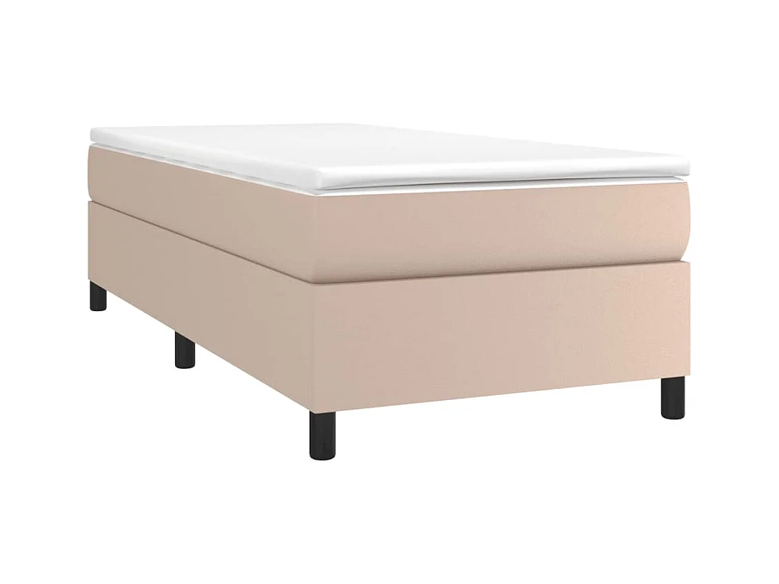 Rete a doghe con materasso Cappuccino 90x190 cm