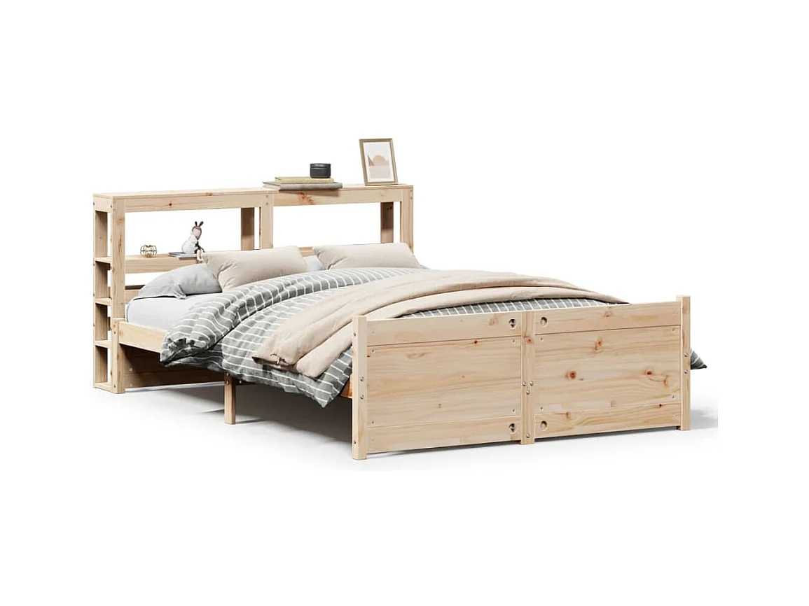 Struttura letto con testiera senza materasso 160x200 cm