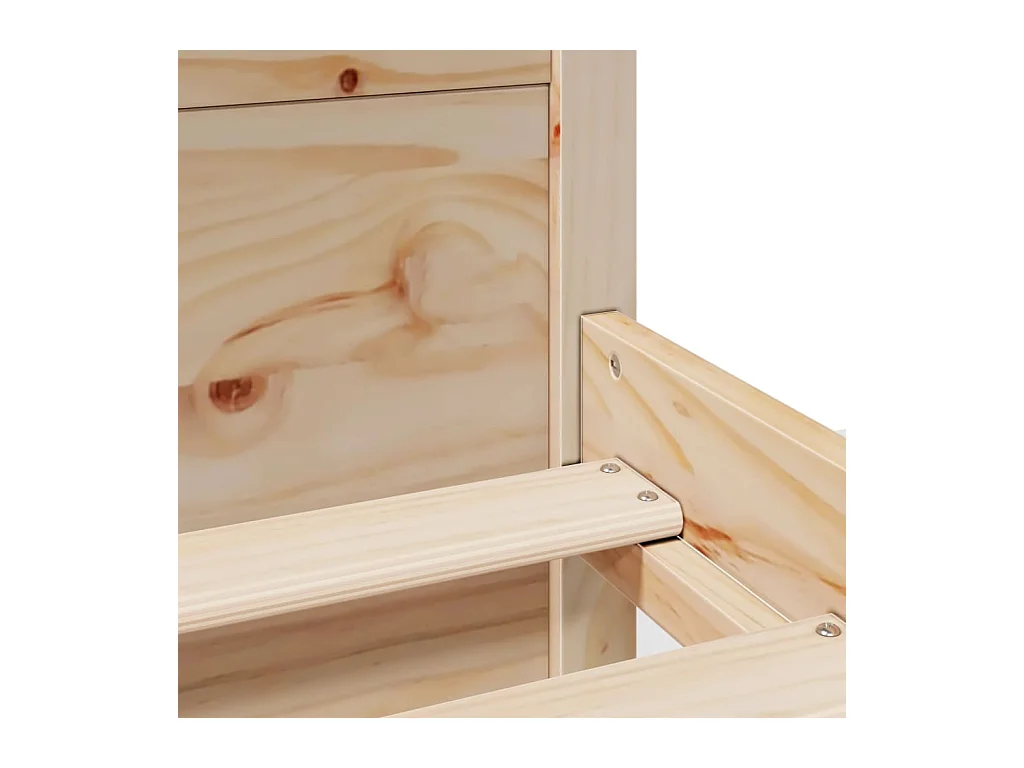 Struttura letto con testiera senza materasso 160x200 cm