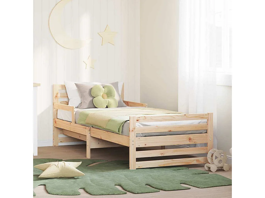 Lit extensible pour enfants Other Marron 80 x 130 / 165 / 200 cm