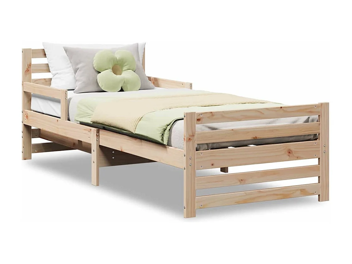 Lit extensible pour enfants Other Marron 80 x 130 / 165 / 200 cm