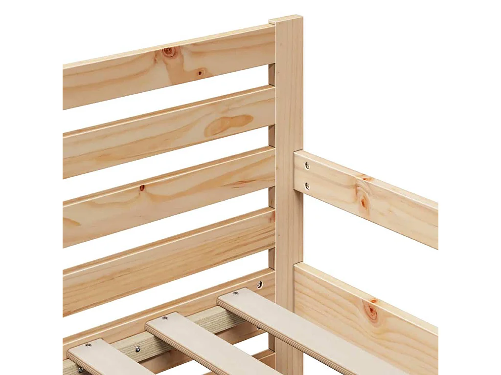 Lit extensible pour enfants Other Marron 80 x 130 / 165 / 200 cm