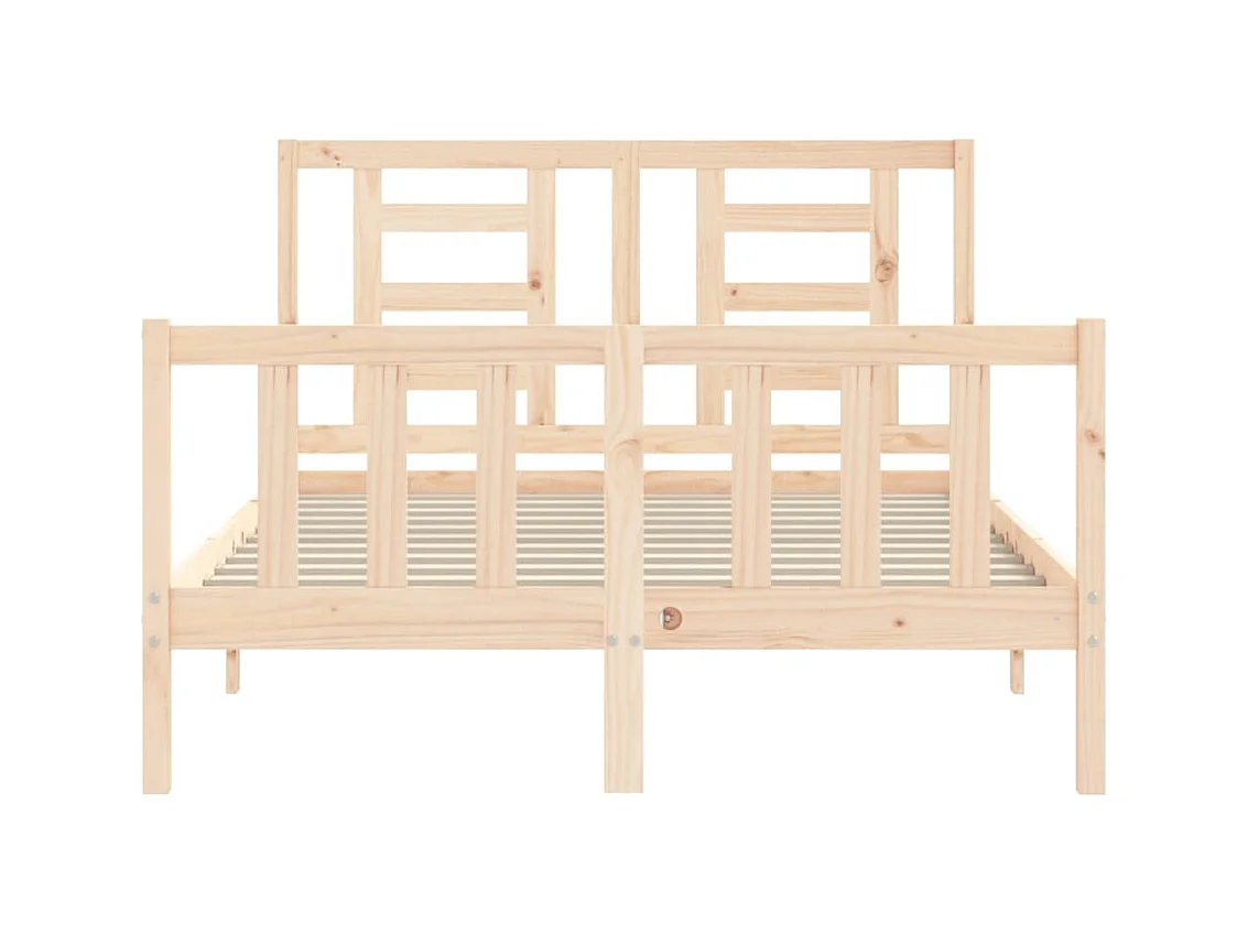 Bedframe zonder matras 140x200 cm massief grenenhout