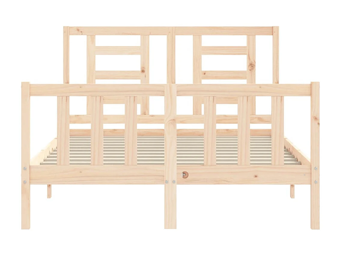 Bedframe zonder matras 140x200 cm massief grenenhout