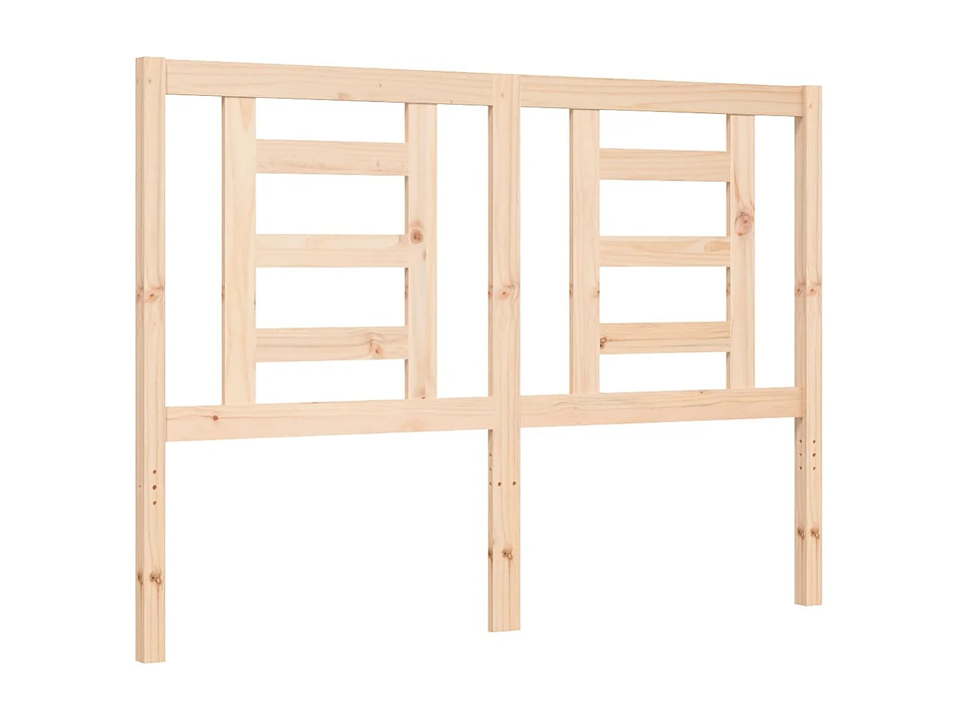 Cadre de lit sans matelas 140x200 cm bois massif de pin