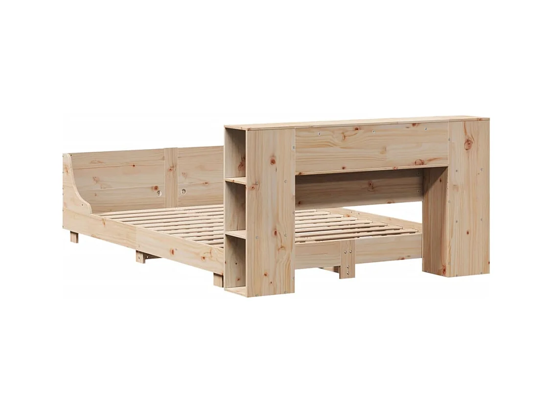 Bedframe zonder matras 120x190 cm massief grenenhout