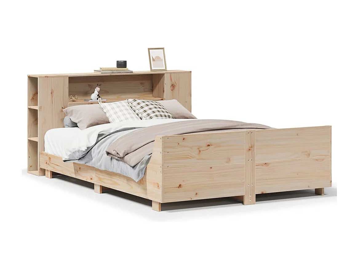 Bedframe zonder matras 120x190 cm massief grenenhout