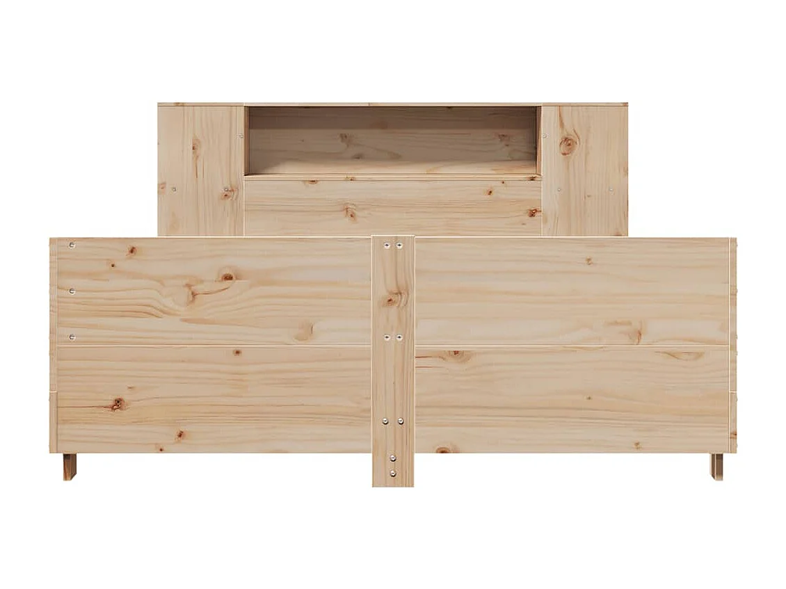 Bedframe zonder matras 120x190 cm massief grenenhout