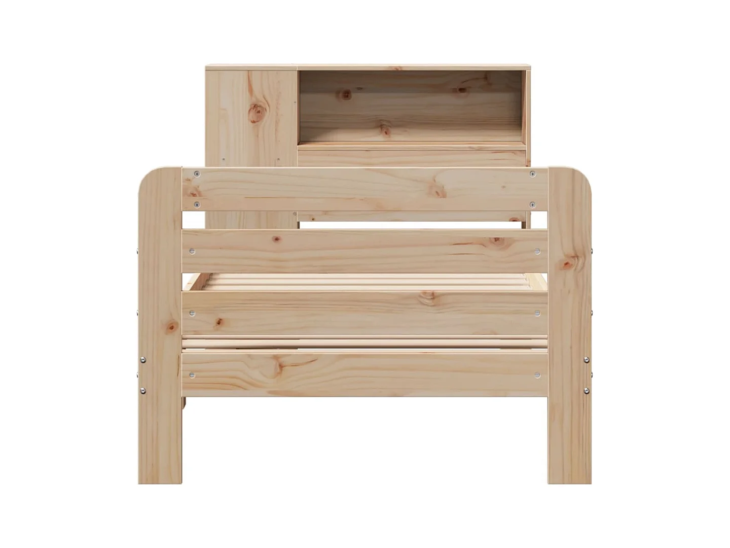 Bettgestell ohne Matratze 90x190 cm Kiefer Massivholz
