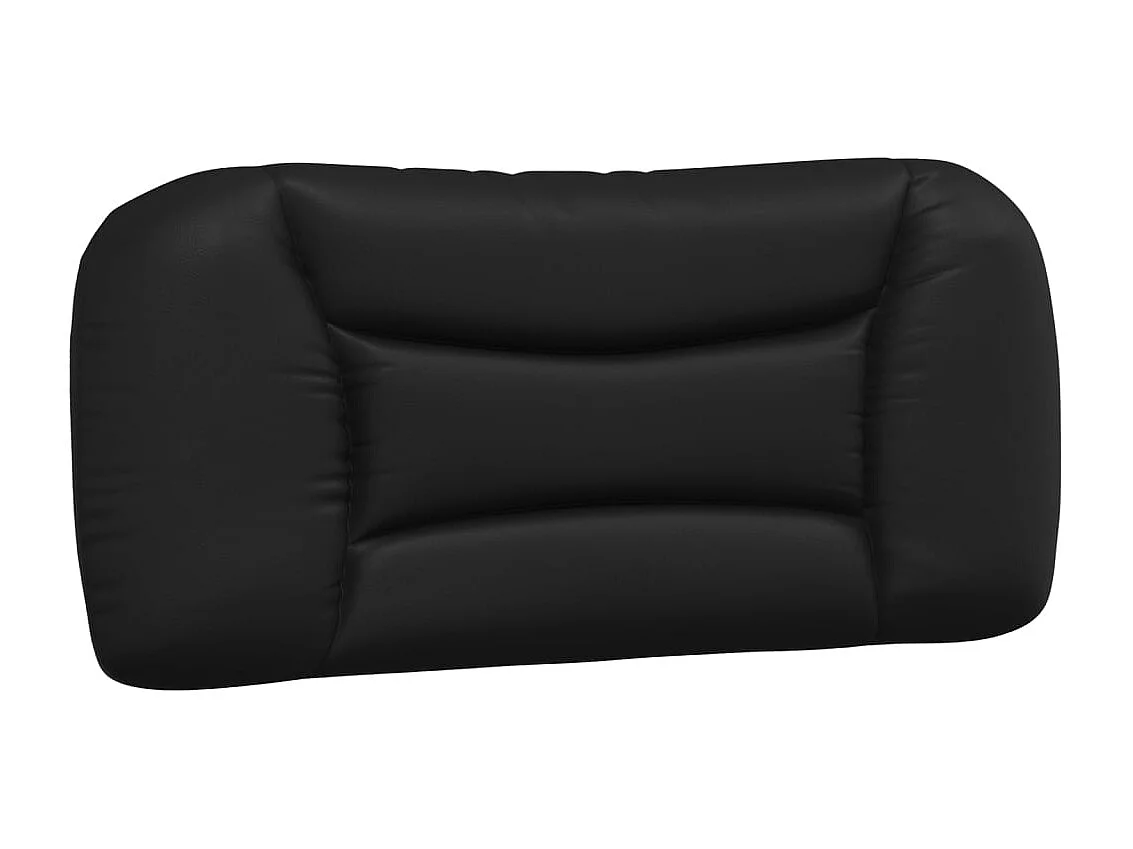 Struttura letto senza materasso nero 90x200 cm similpelle