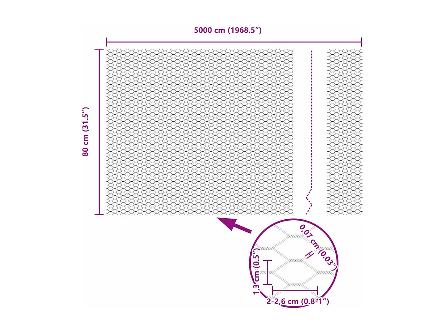 Rete a doghe con materasso Tessuto Blu 90x200 cm
