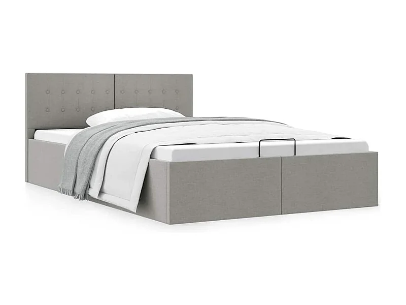 Rete letto contenitore idraulica senza materasso 140x200 cm