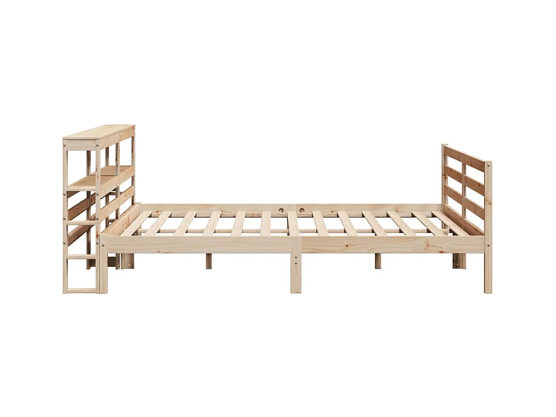 Bedframe zonder matras 200x200 cm massief grenenhout