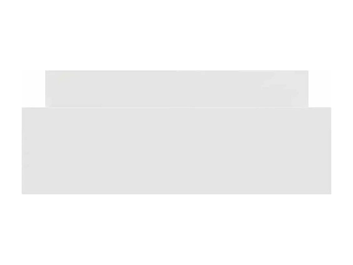 Struttura letto senza materasso bianco 140x200 cm