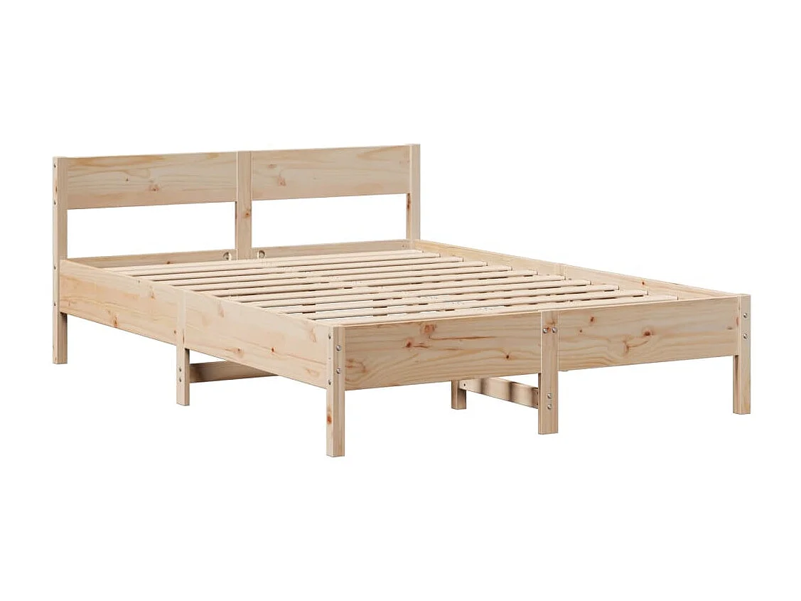 Bedframe zonder matras 160x200 cm massief grenenhout